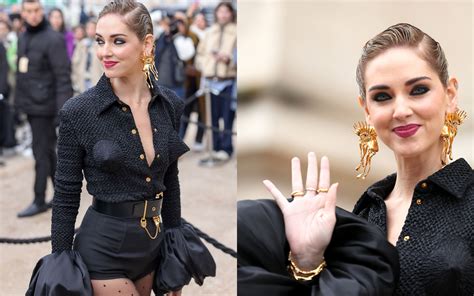 Chiara Ferragni, il total look Louis Vuitton insegna ad 